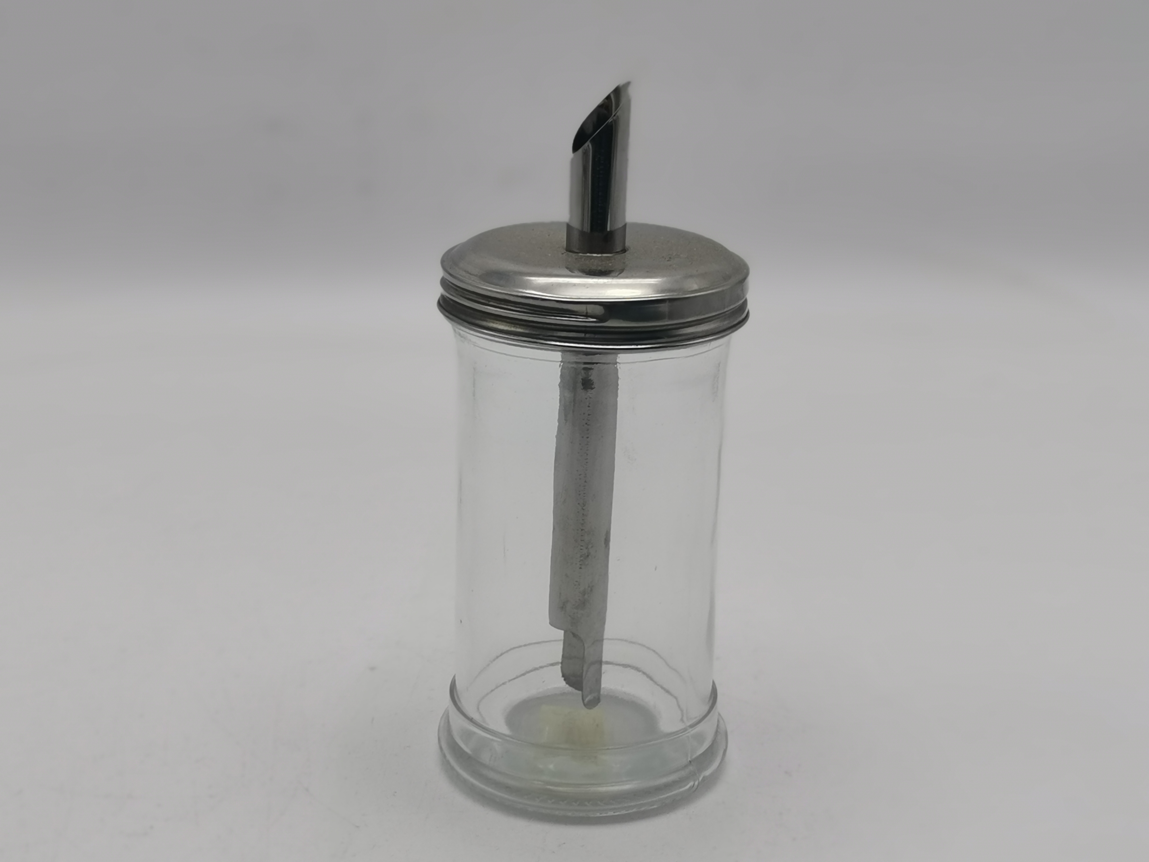 Glass sugar dispenser jar