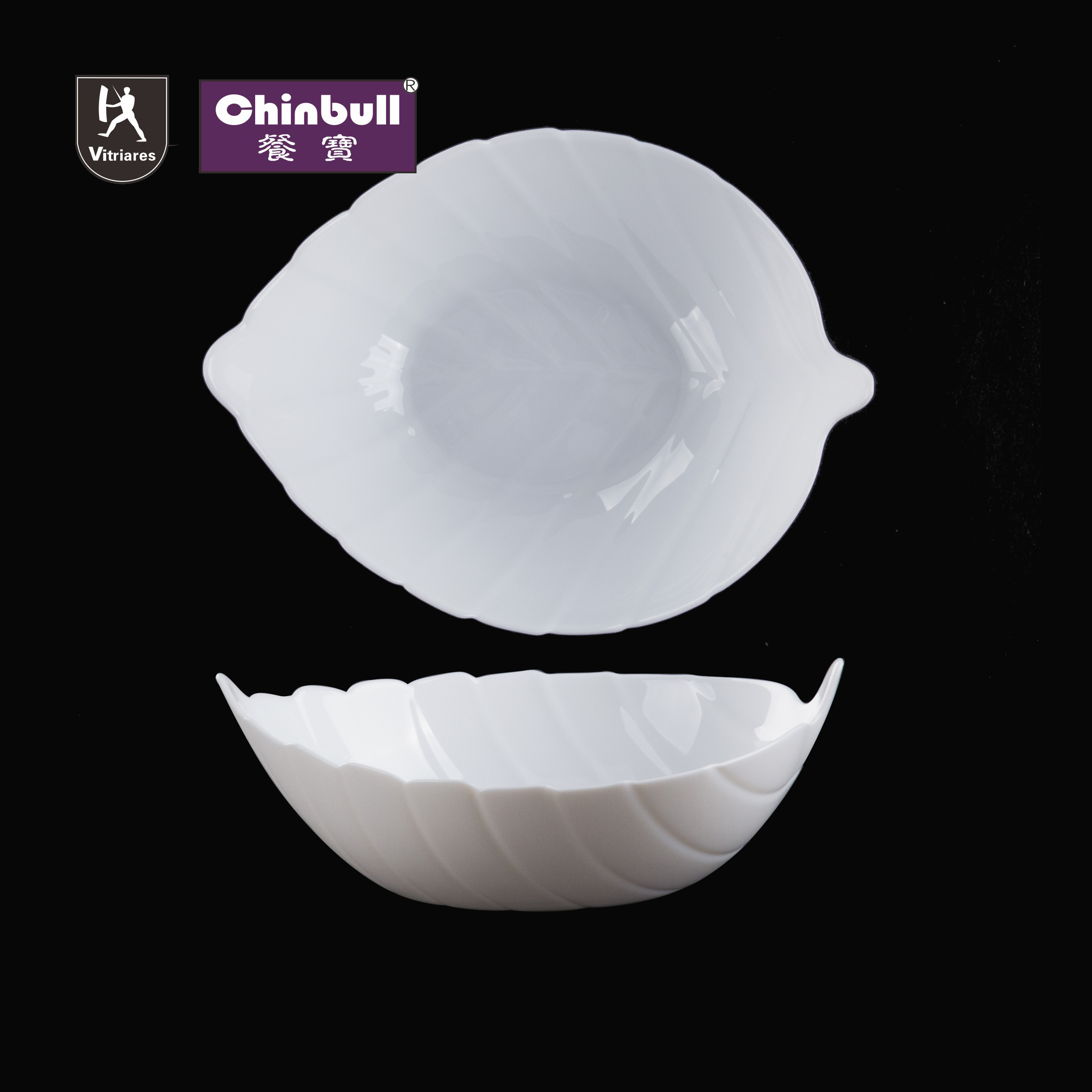 Leaf Bowl(opal glassware）