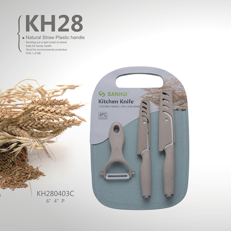 Ceramic knife block set
