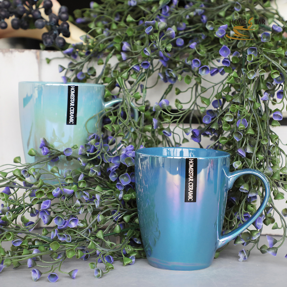 New bone china pearl glaze mug