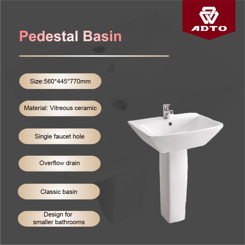 pedestal basin