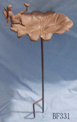 Cast Iron Angels Bird Feeder