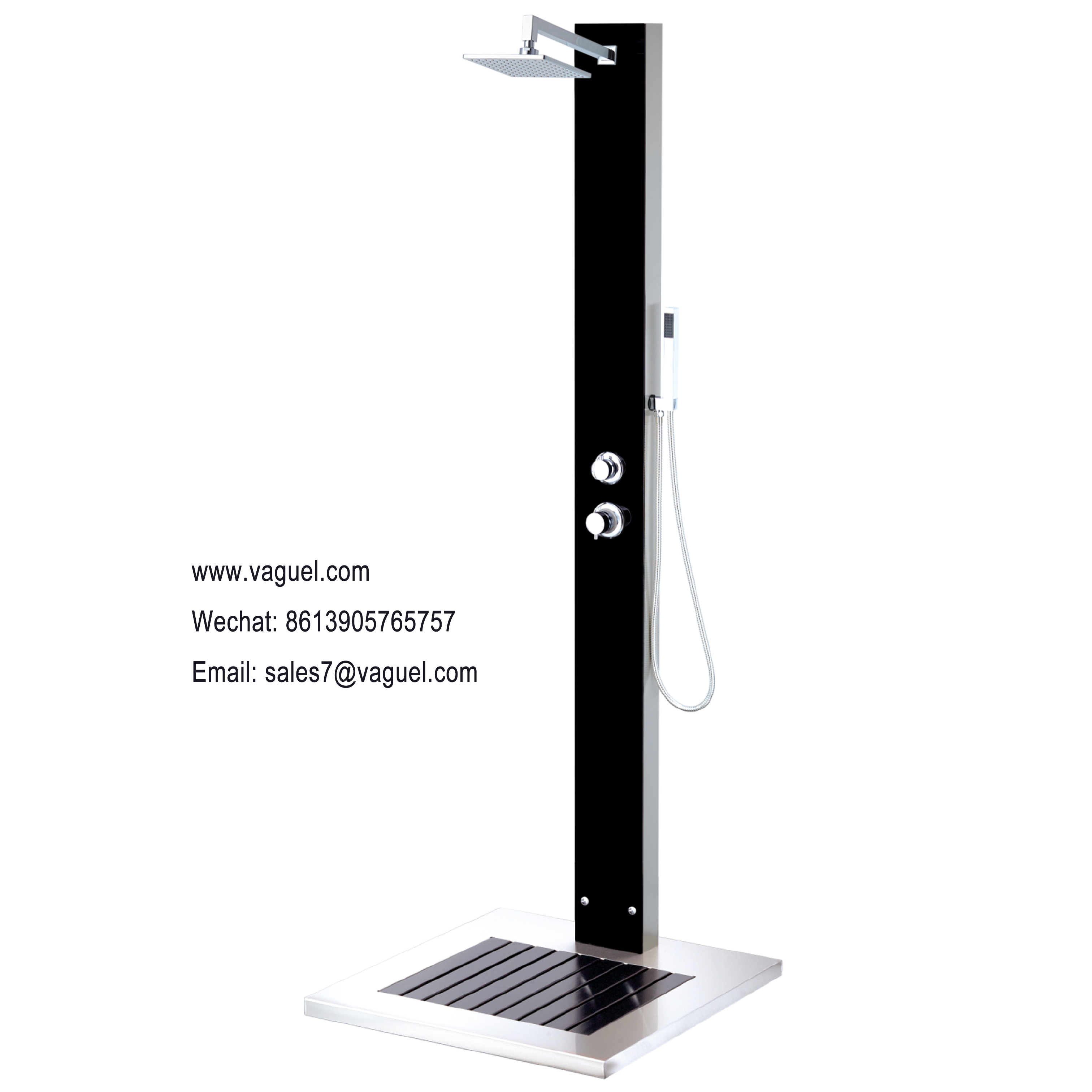 outdoor shower panel
