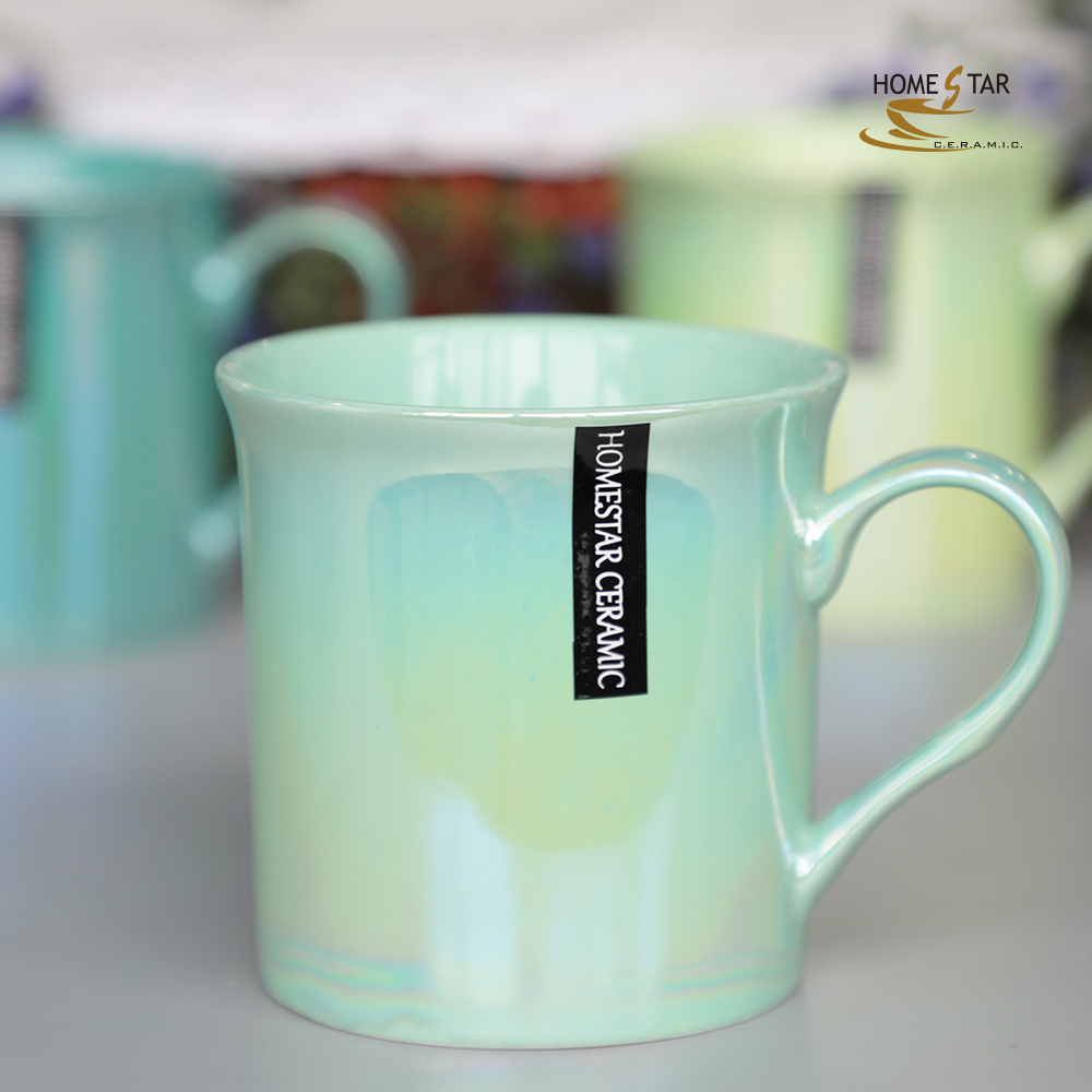 New bone china pearl glaze mug