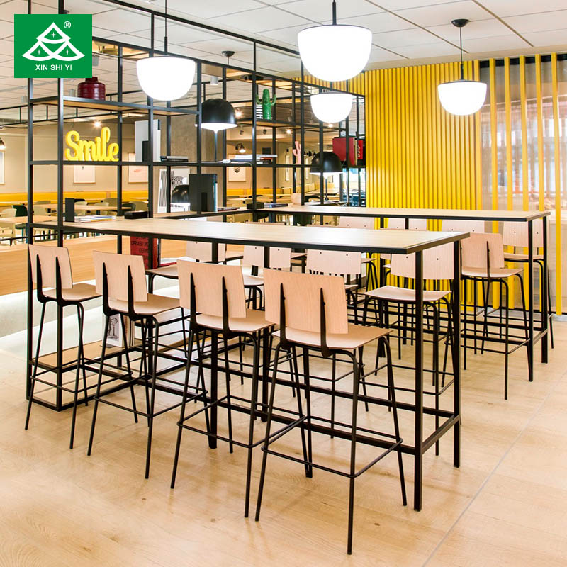 Restaurant Dining Table Furniture Coffee Bar Chair Factory Wholesale Price