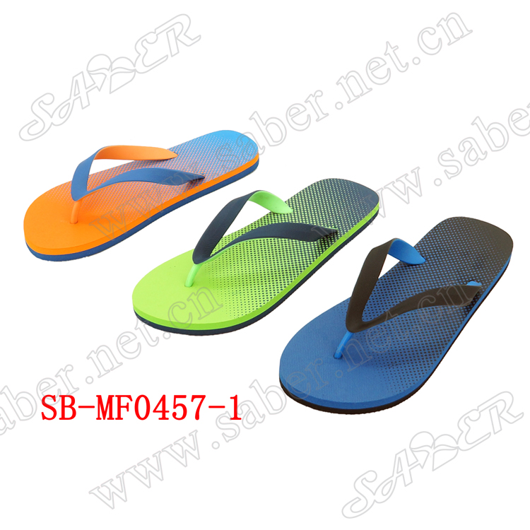 Promotion Latest Beach PVC PE Man Slide Flip Flop Casual slipper