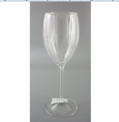 Best seller high borosilicate double wall glass wine cup