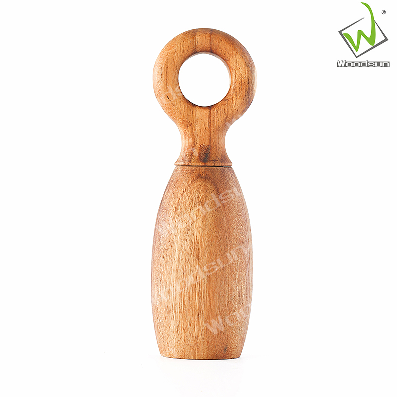 Manual Acacia Wood Salt and Pepper Mill or Salt and Pepper Grinder Kitchenware