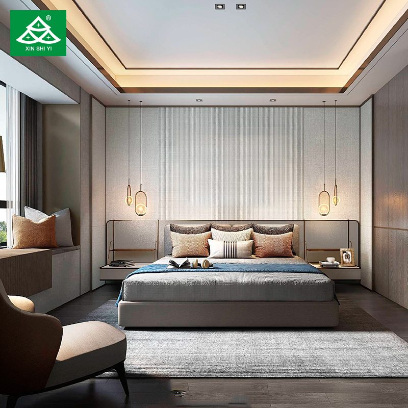 Modern Custom Villa Furniture Hotel Bedroom Furniture Sets Wholesale
