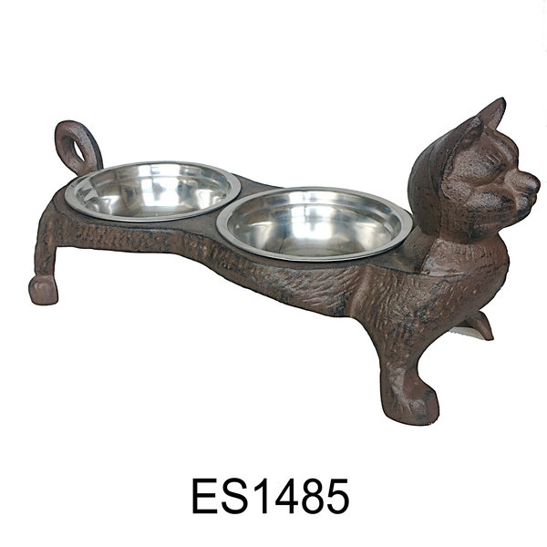 Cast Iron Cat Feeder