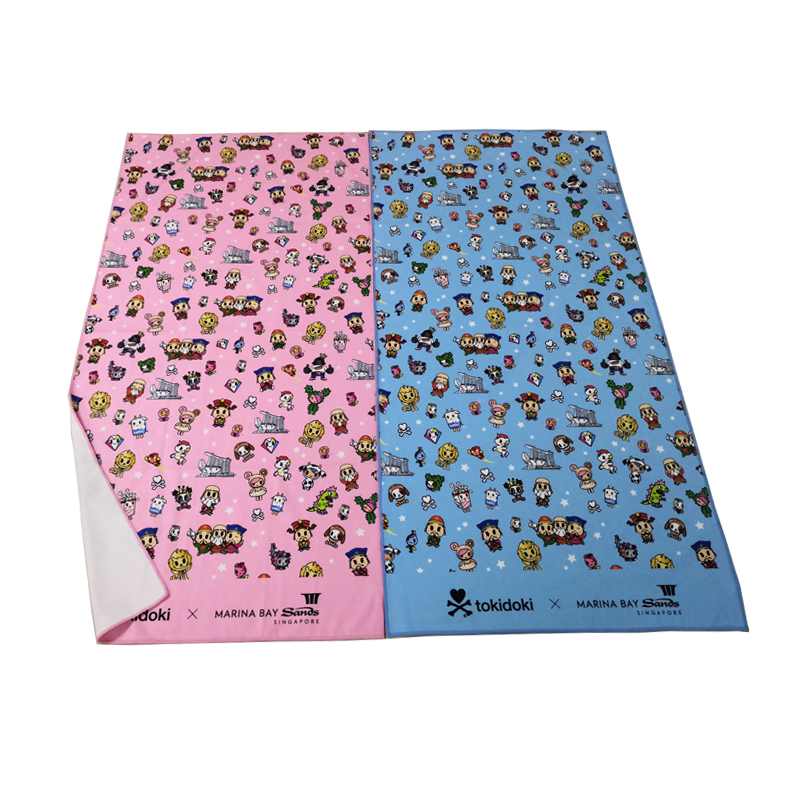 RPET Microfiber Printed Beach Towel