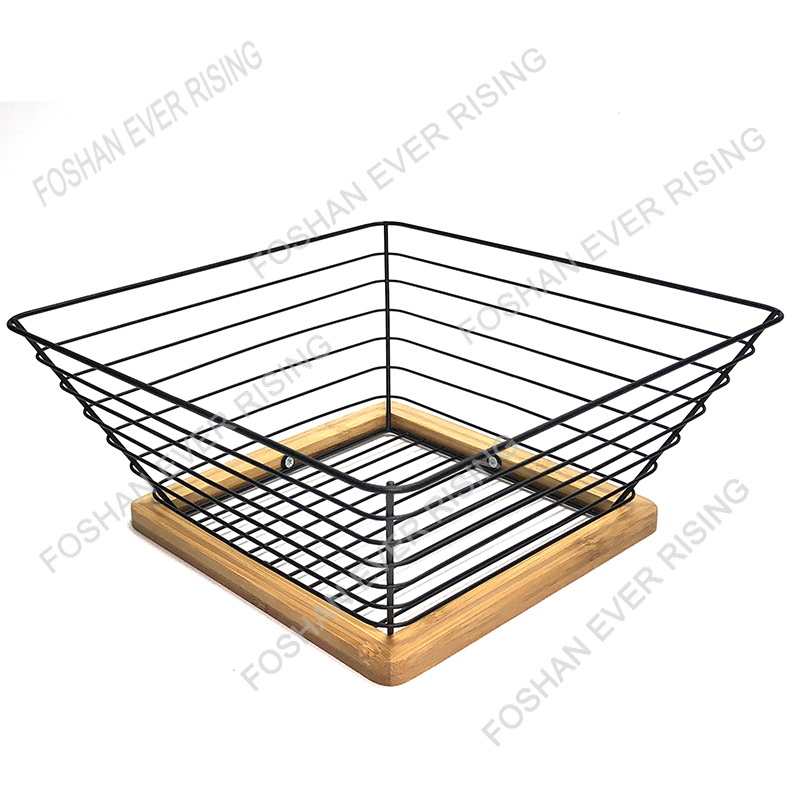 Basket， Iron basket， Metal basket， Fruit basket, kitchen basket, storage basket