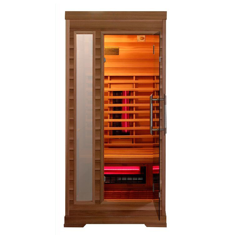 High Quality Solid Wood Red Cedar Home Indoor Infrared Sauna Room