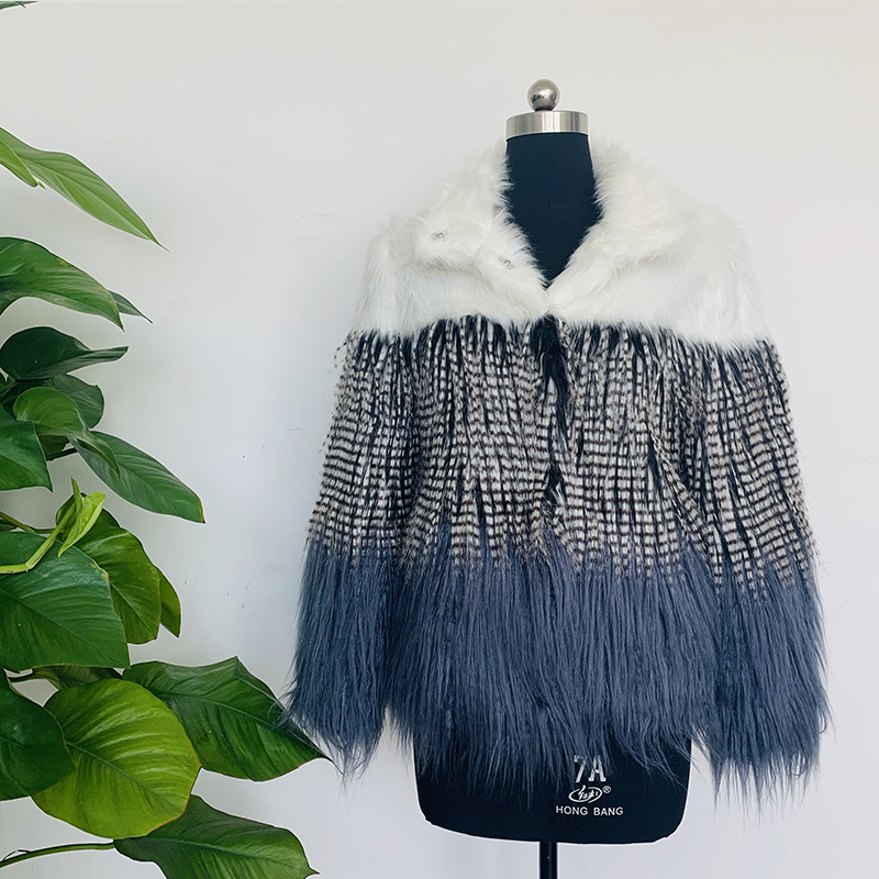 Women's Fashion Faux fur jacket