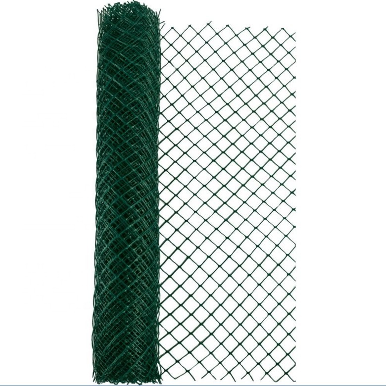 3.0mm galvanized chain link fence/pvc coated chain link wire mesh rolls