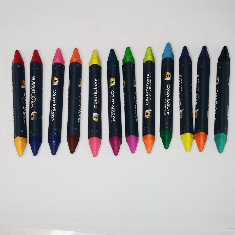 Triangle duo crayon