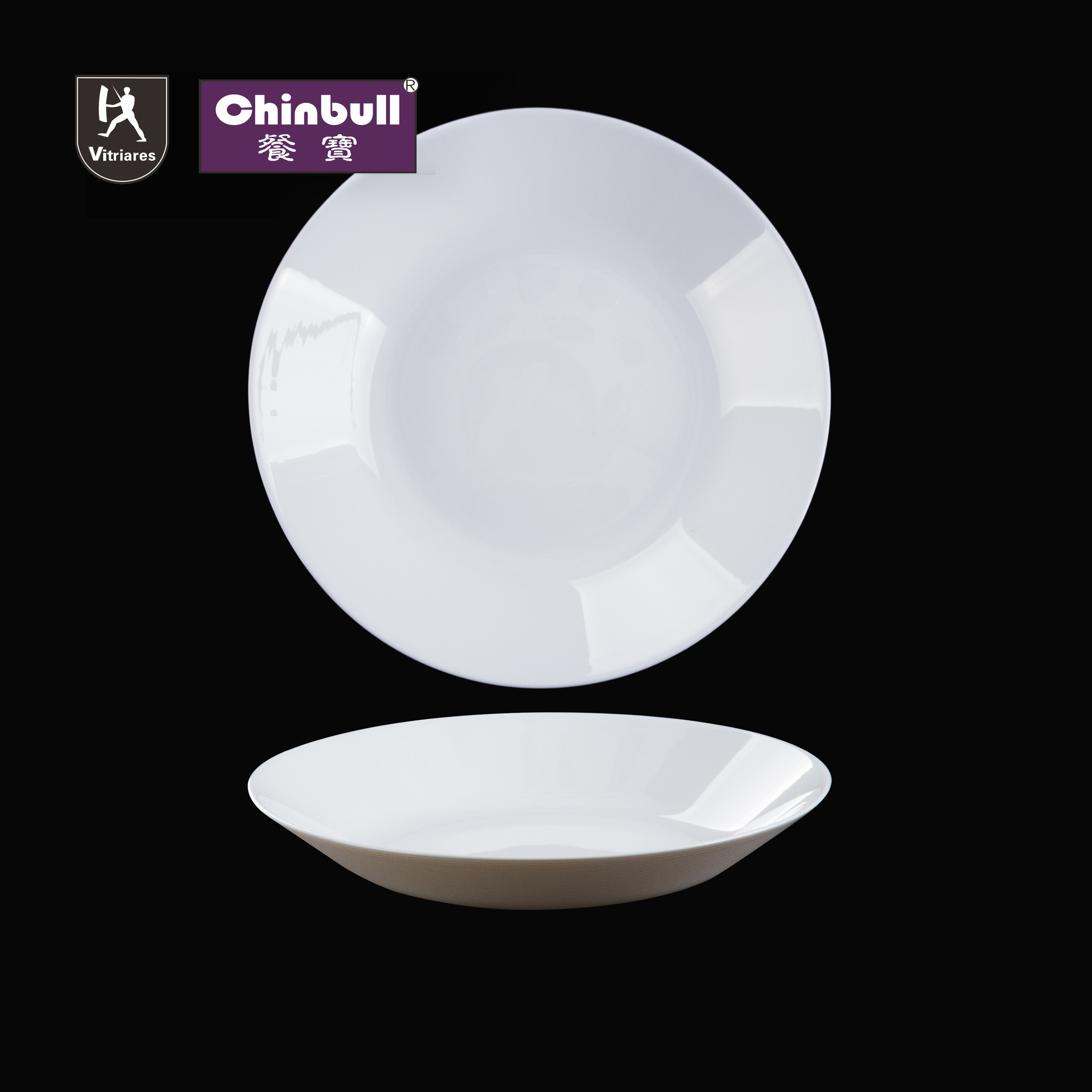 Soup plate(opal glassware）