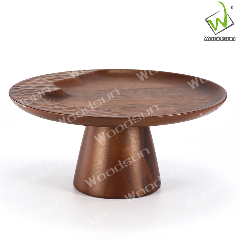 Wood Cake Stand