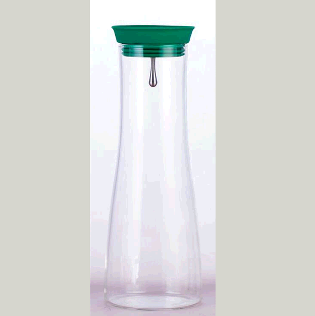 1100ML Borosilicate Carafe with silicone lid