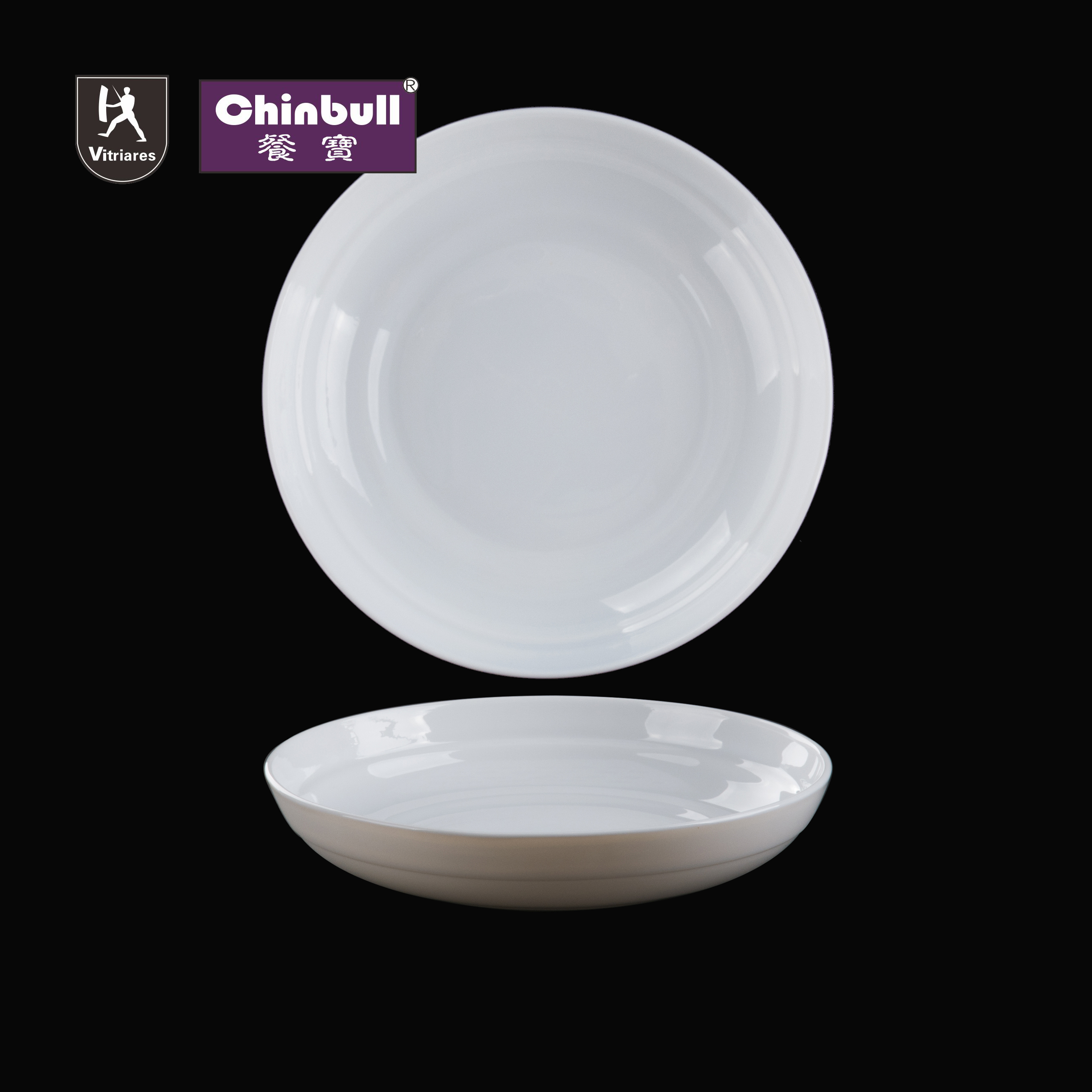 Shallow Bowl(opal glassware）