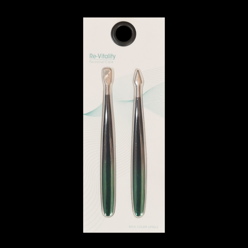 Cuticle cleaner & cuticle pusher