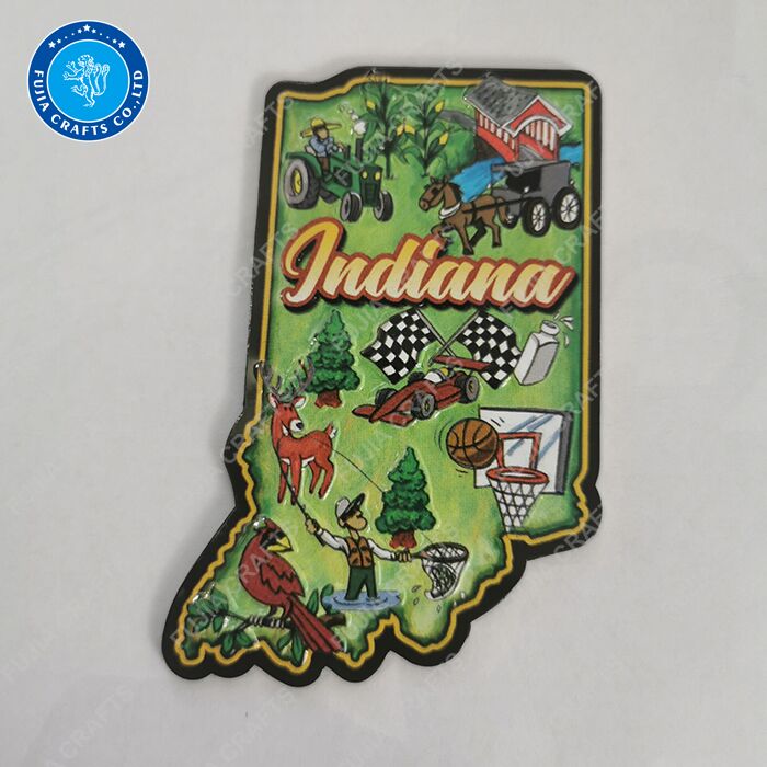 Metals Fridge Magnet