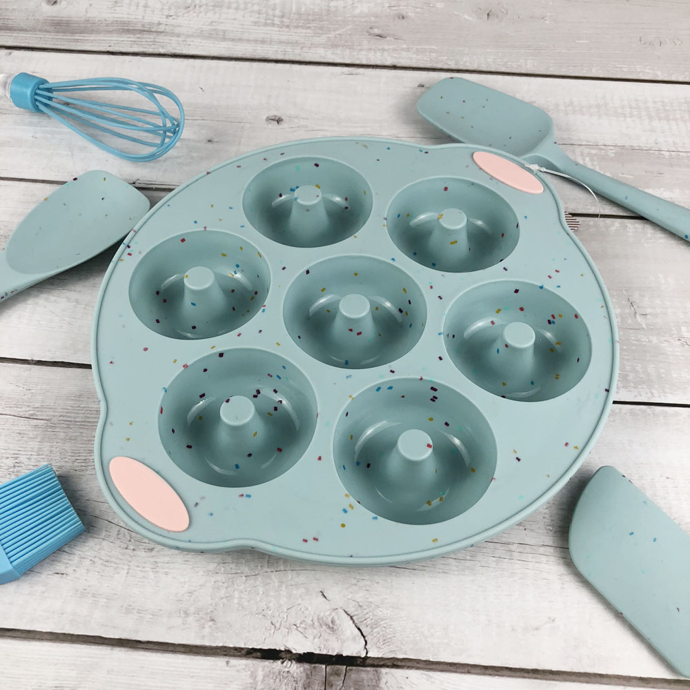 silicone doughnut cake mould