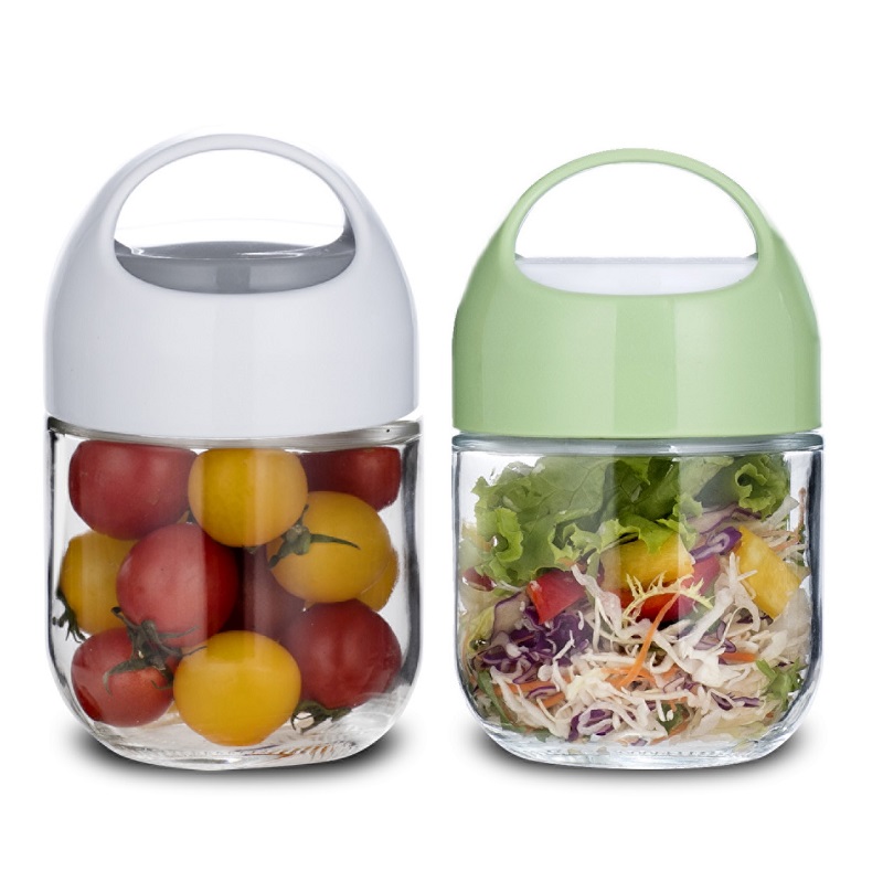 portable snack storage jar