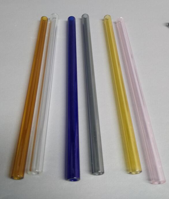 Best seller high borosilicate glass straw for children using