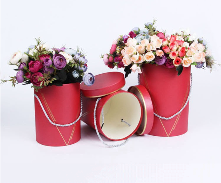 Flower bag gift pack box flwoer box