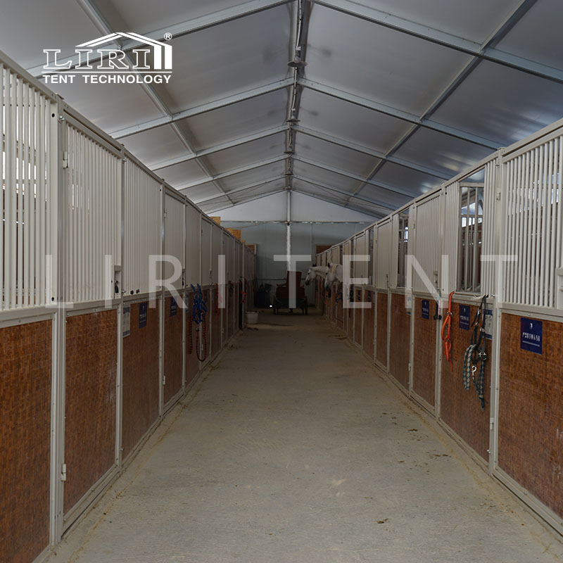 Stable tent, horse riding tent, horse tent