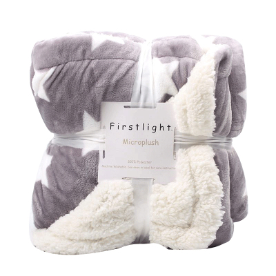 fannel fleece combined sherpa fleece