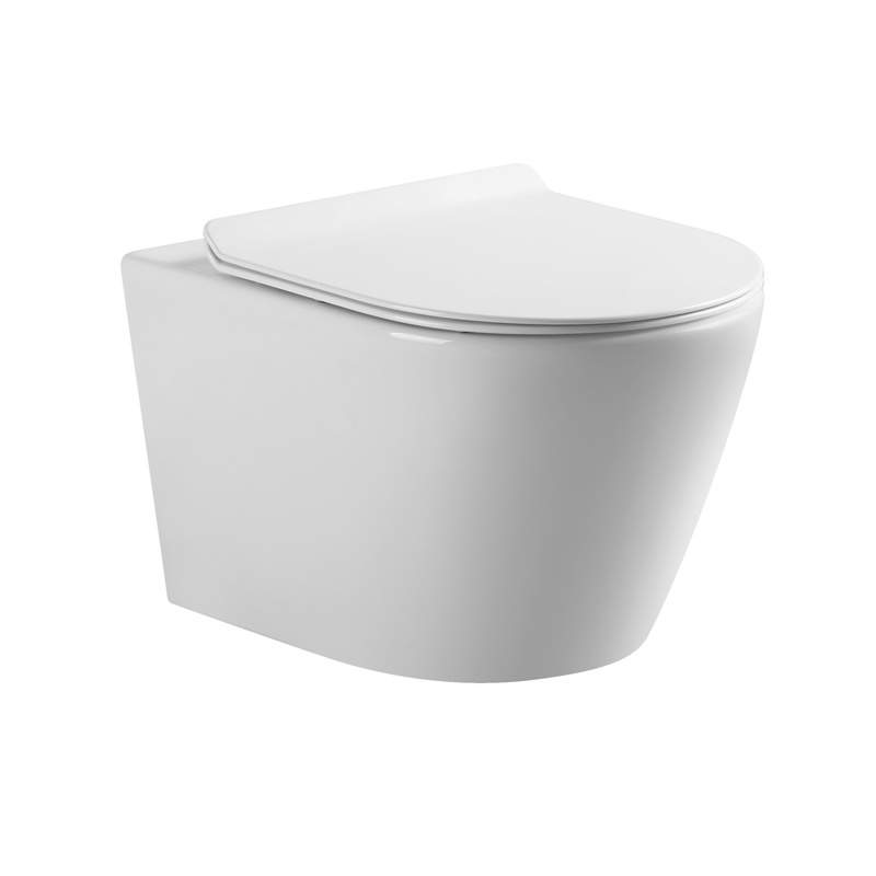 SWM9312Rimless wash down wall hung toilet