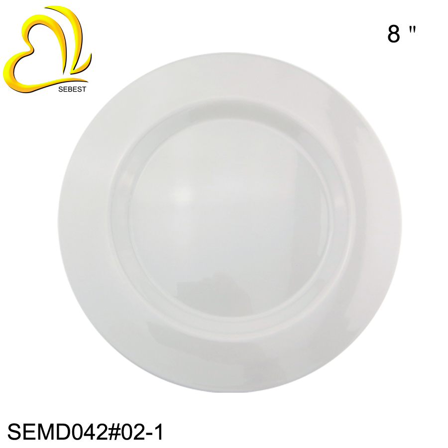1 SEBEST solid-color design of melamine tableware SEMD043