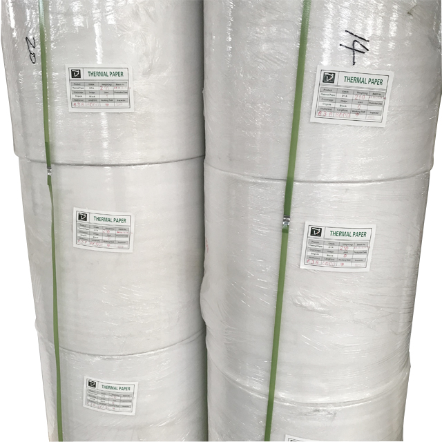 Thermal paper Jumbo roll,Thermal roll black image,Big roll thermal paper,Roll width:405, 636,810,1035