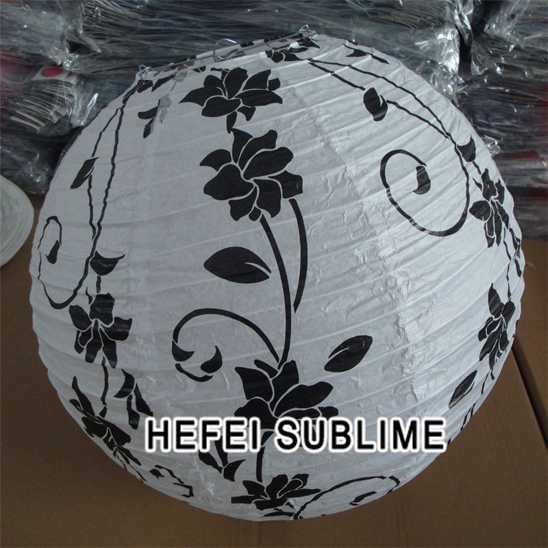 Hanging paper lantern decoration