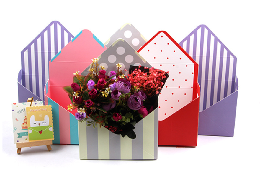 Fold flower bag paper bag