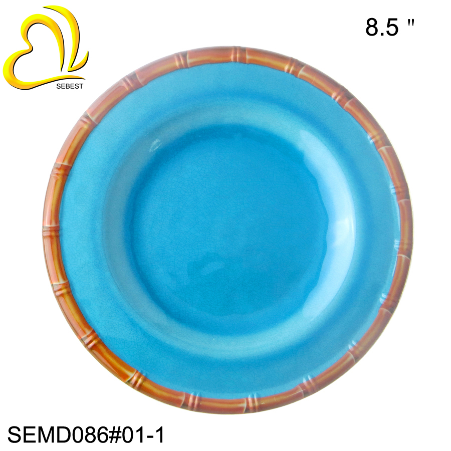 1 SEBEST simple style design melamine tableware SEMD086