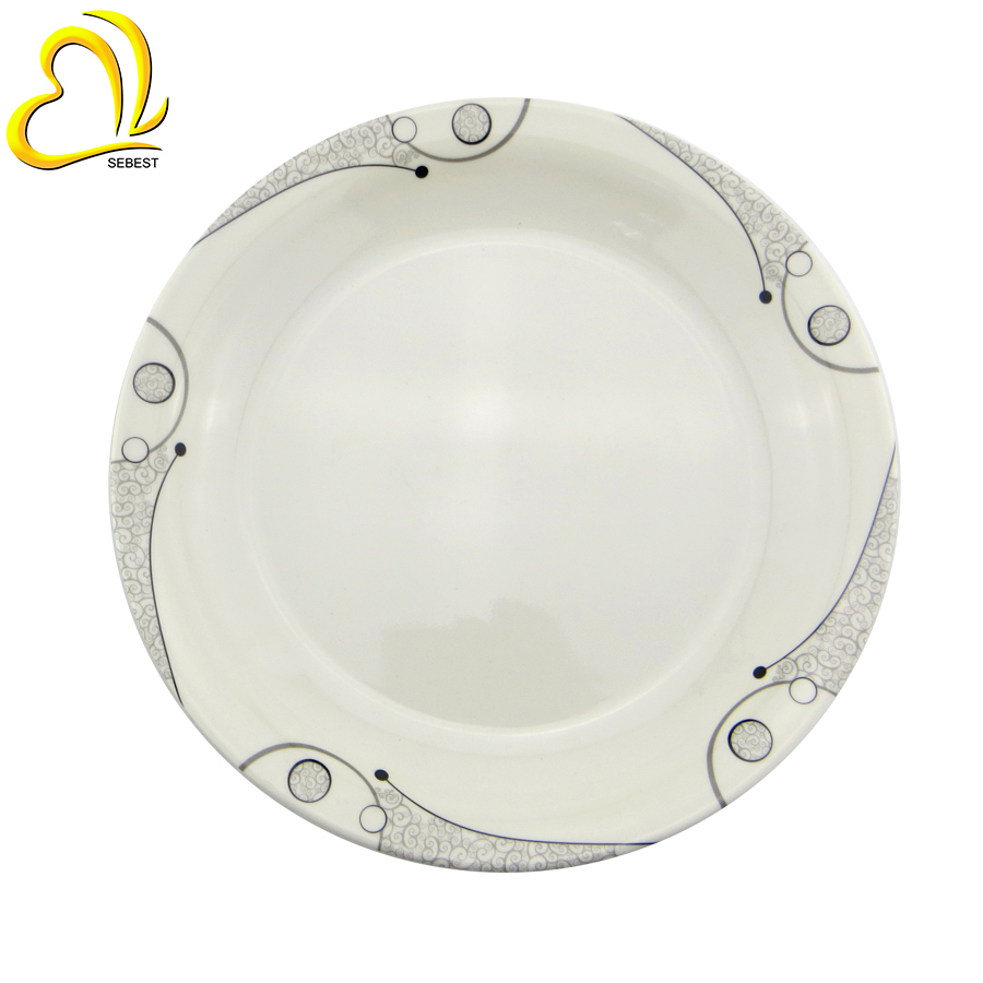 1 SEBEST 10''Melamine Deep Plate SEMP65100