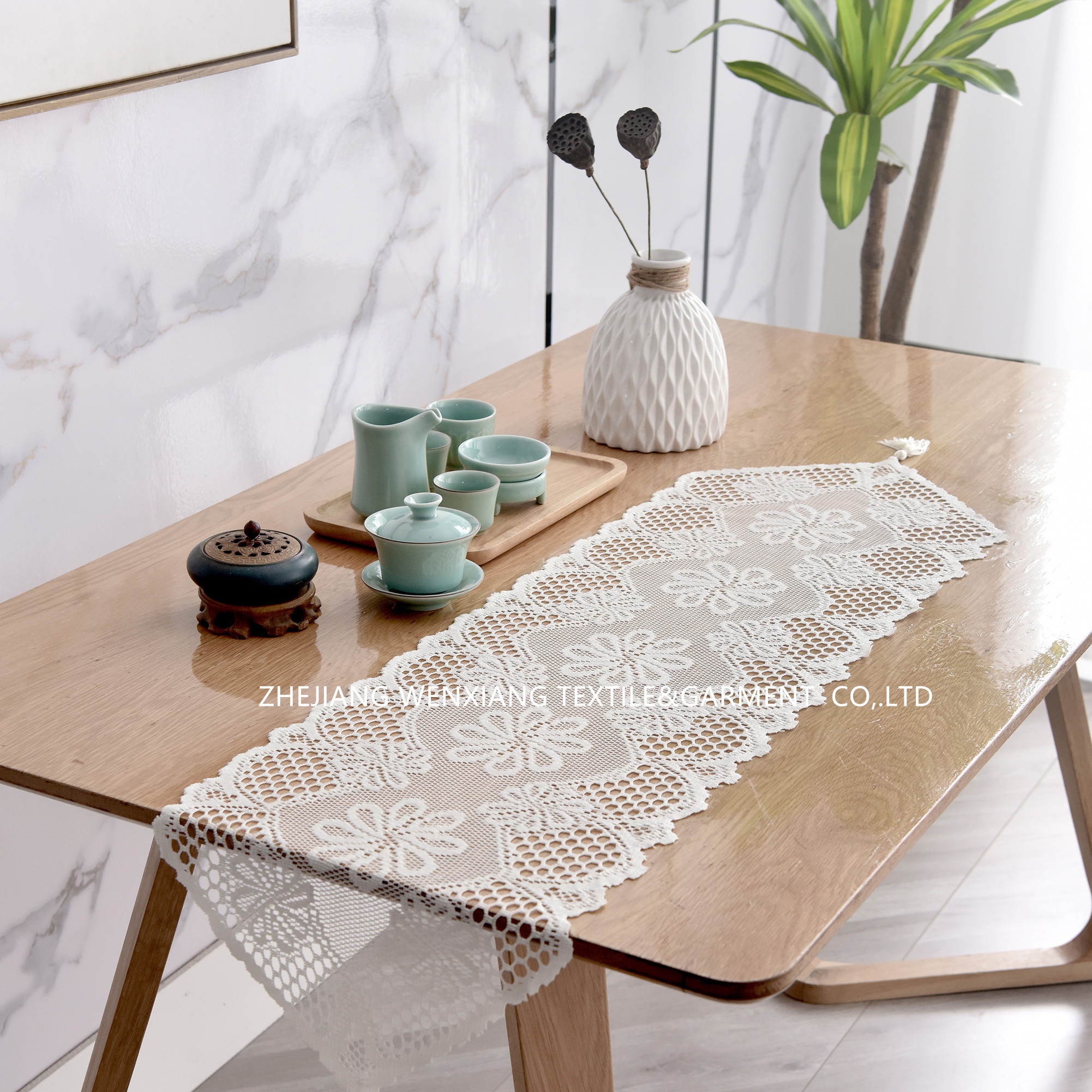 Classic Korean lace tablecloth