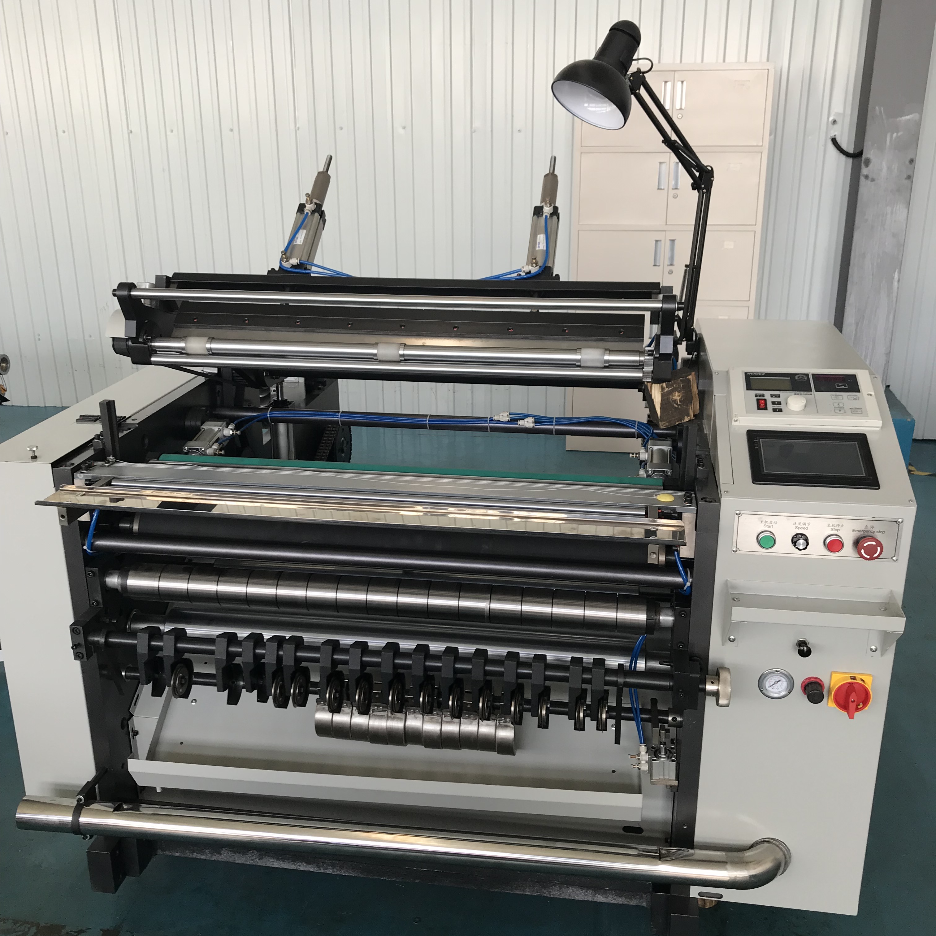 Thermal paper slitter rewinder machine,thermal paper slitting machine