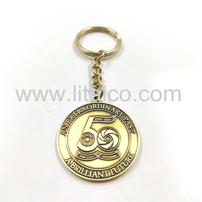 Creative metal key chain