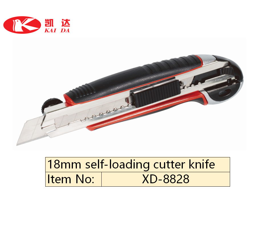 18mm self-loading cutter knife