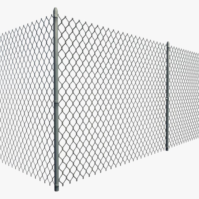 Factory direct custom 10 gauge 6 foot galvanized chain link fence