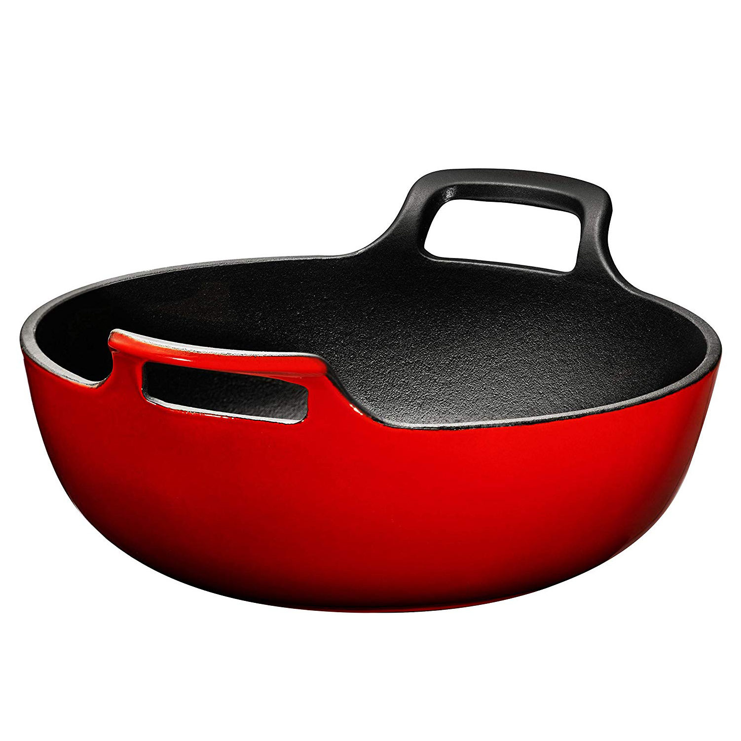 Enamel cast iron casserole