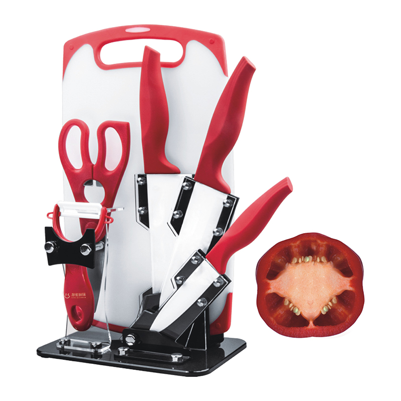 Ceramic knife block set