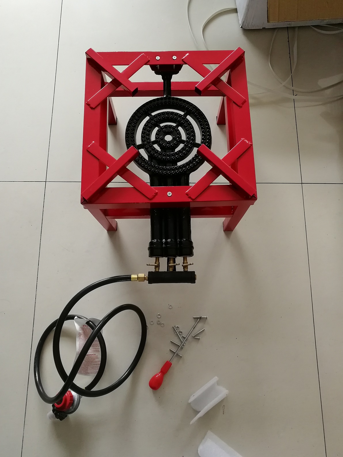 cast iron gas burner