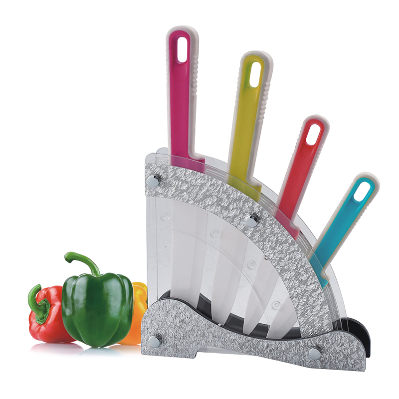 Ceramic knife block set