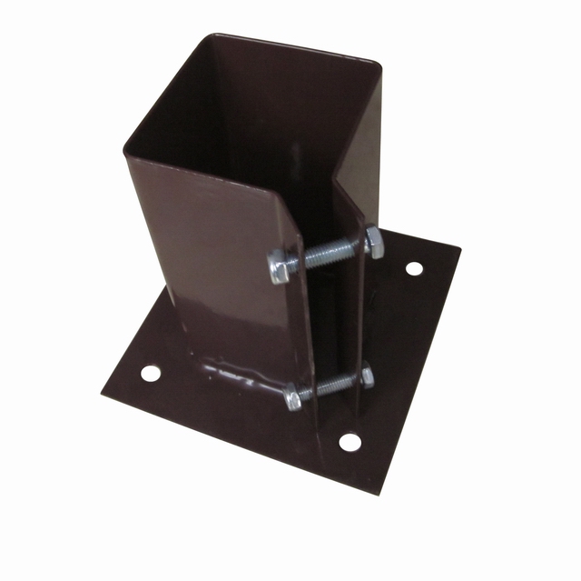 Powder coated ground plate