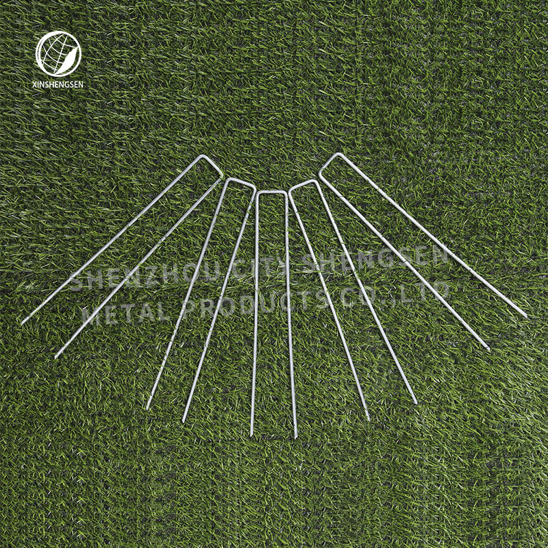 4'' 6'' garden staple / landscape nail / u shaped nail galvanized